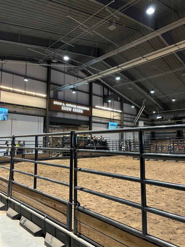 Wilson & Company worked on grading of the Livestock Events Center Site.